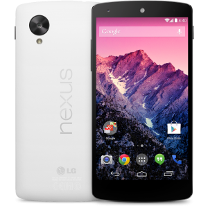 Nexus 5 en blanc